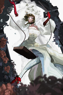 artwork that win at vgen july challenge wedding theme 2025